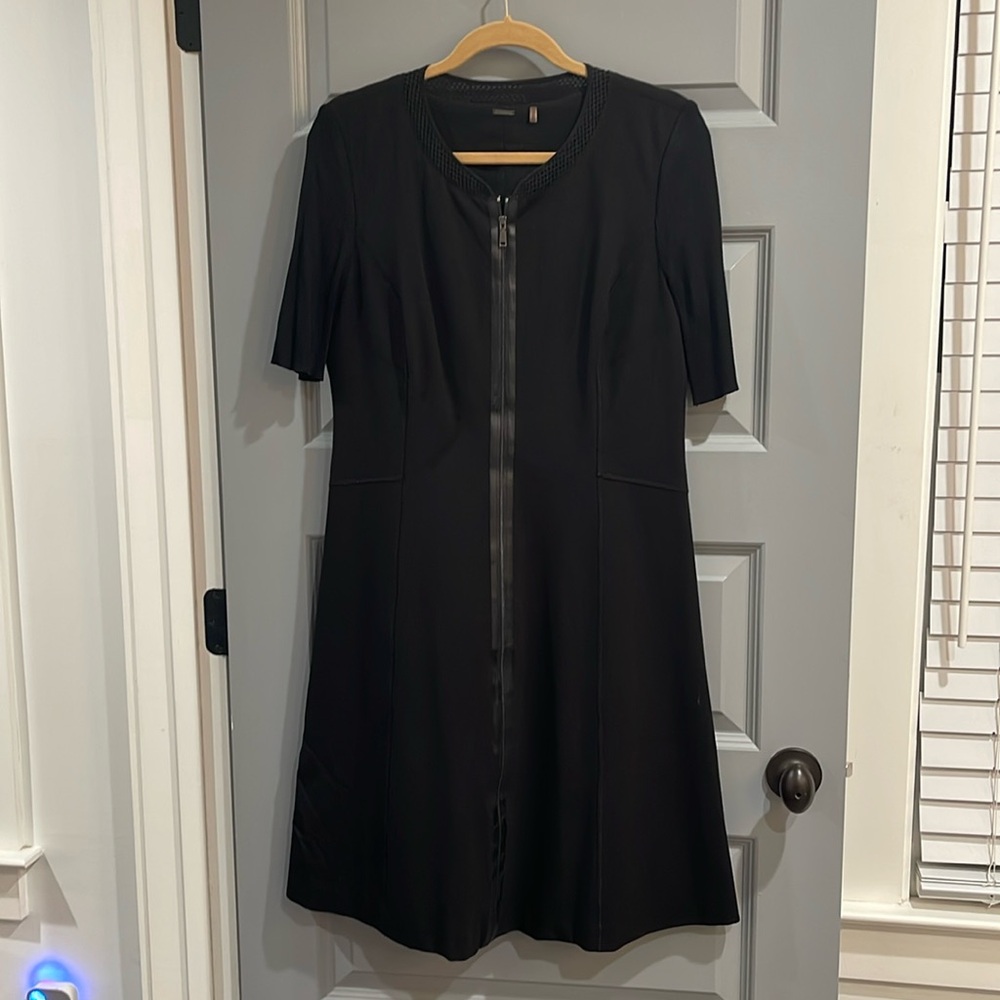 Elie Tahari designer black dress